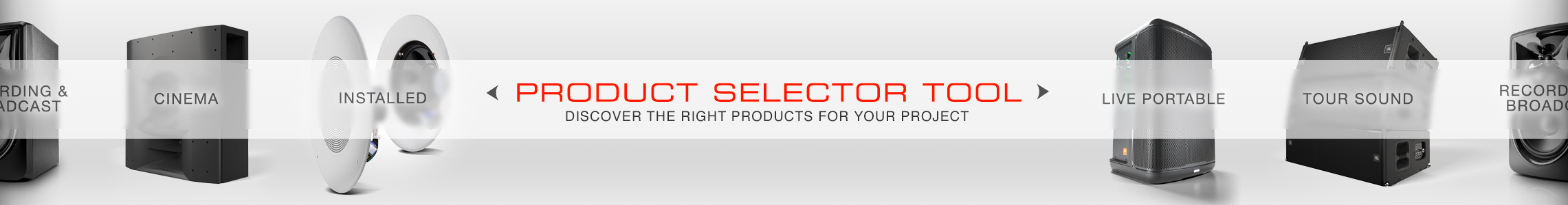 Product Selector Banner