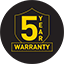 5 Year Warranty