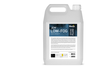 JEM Low-Fog Fluid, Quick Dissipating | Martin Lighting | English