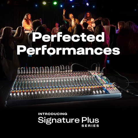 Soundcraft Introduces Signature Plus Series  Analog Connected Mixing Consoles
