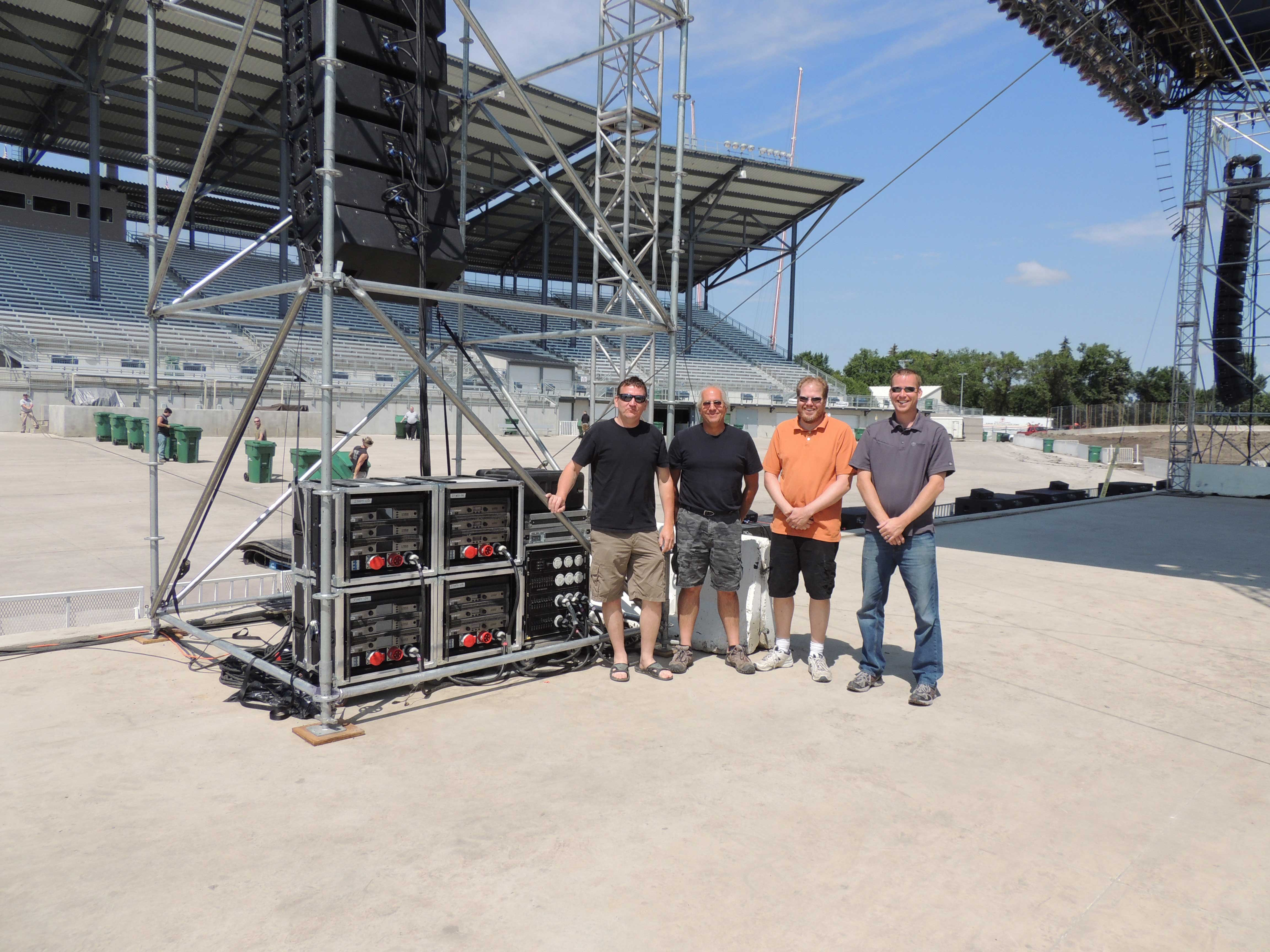 Farber Sound Powers North Dakota State Fair with HARMAN’s Crown VRACK Amplifier Systems