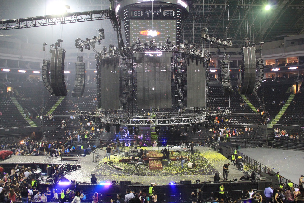A System Fit for A King: HARMAN’s JBL VTX and Crown I-Tech HD Deliver 360-Degree Sound for Romeo Santos at Arena Monterrey