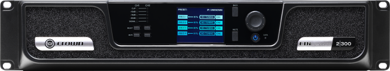 HARMAN Crown 全新的 CDi DriveCore™ 系列推出具有先进 DSP 的低价功放