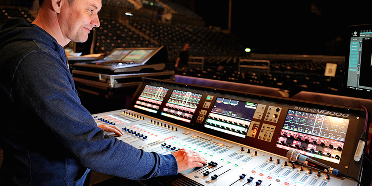 John Delf Moves to New HARMAN Soundcraft Vi Consoles for 5 Seconds of Summer