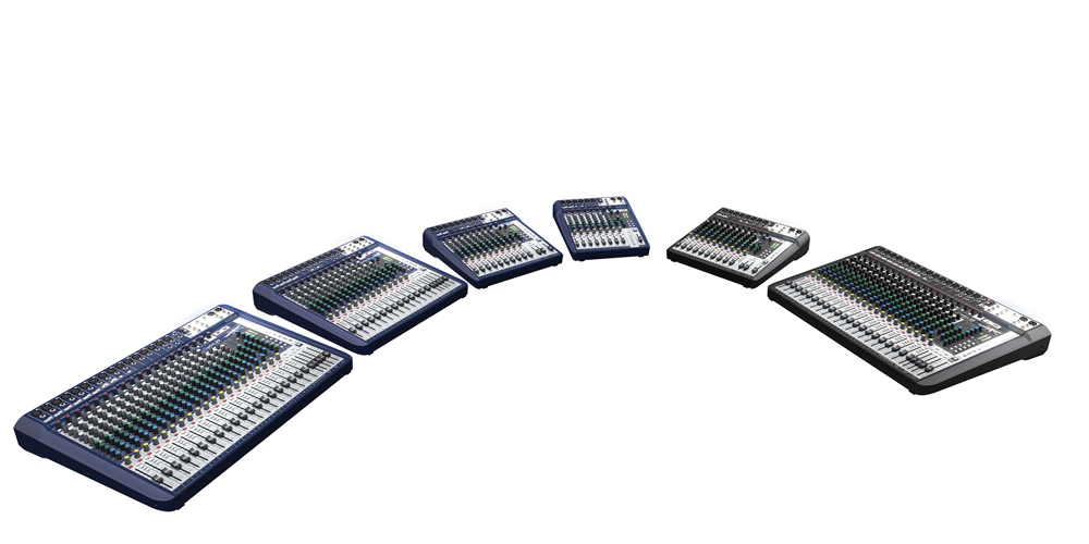 Soundcraft Incorporates Rich Analog Legacy and Hallmark Sound Quality into New Signature Series Range of Analog Mixing Consoles