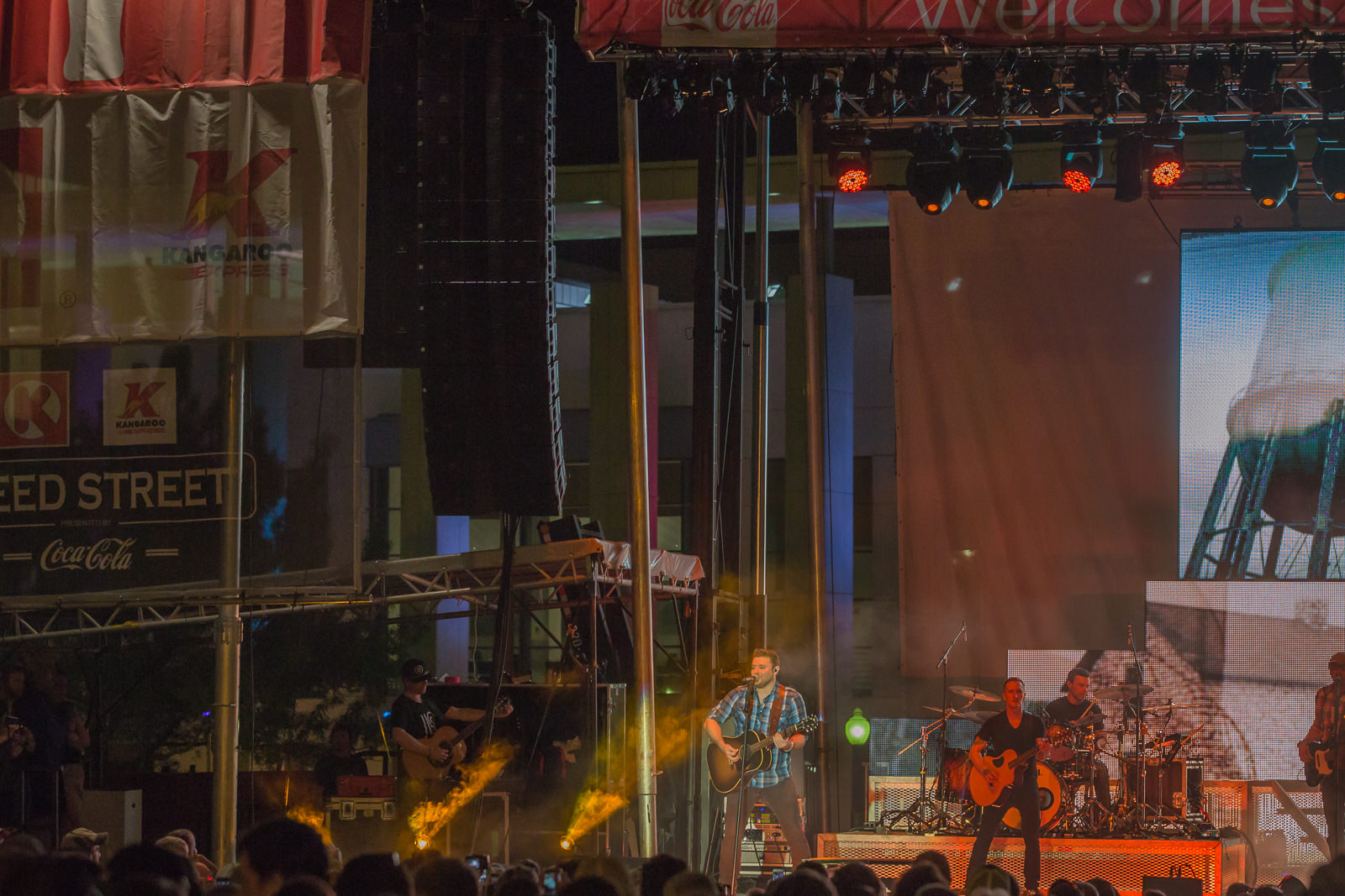 JBL by HARMAN’s VTX Series Helps Power Performances By Top Country Artists at Circle K and Kangaroo Speed Street Presented by Coca-Cola