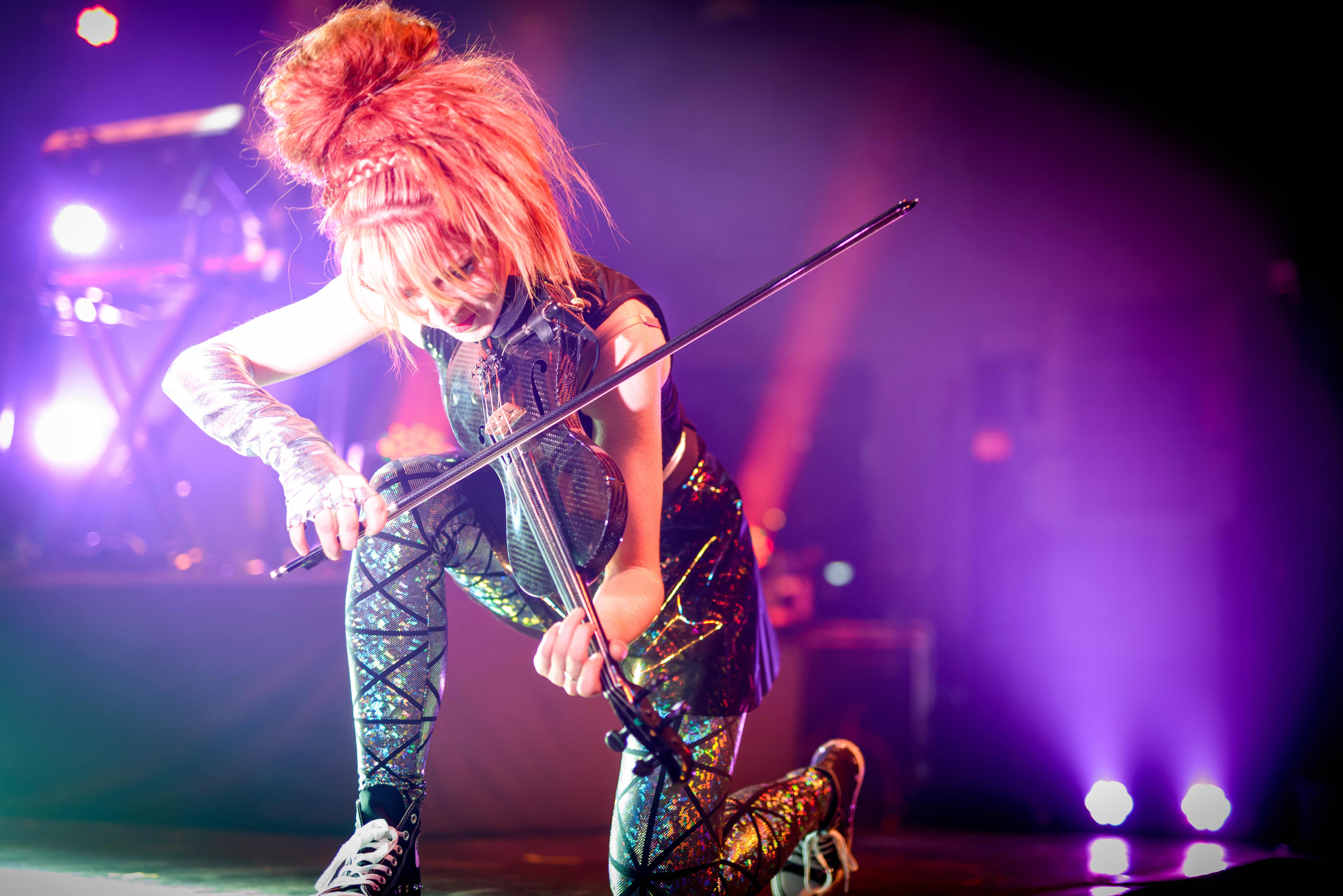 Lindsey Stirling Counts on HARMAN Professional Solutions to Support Her Concert Violin Sound 
