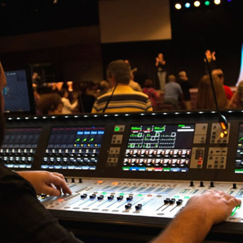 Church On The Rock Soundcraft Professional Audio Mixers