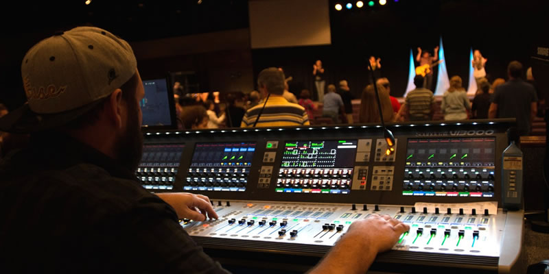 Church On The Rock at the Golden Triangle Upgrades to Soundcraft Vi3000