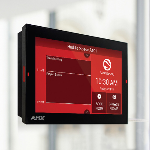 HARMAN Professional Solutions Announces AMX Acendo Book Scheduling Touch Panels