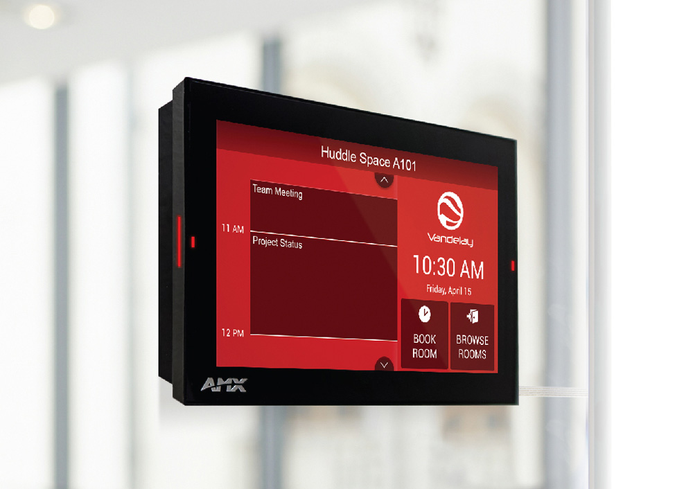 HARMAN Professional Solutions Announces AMX Acendo Book Scheduling Touch Panels