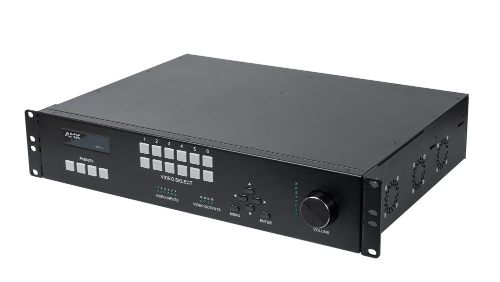 HARMAN 专业音视系统推出内置网络音视技术的 AMX N7142 演示矩阵