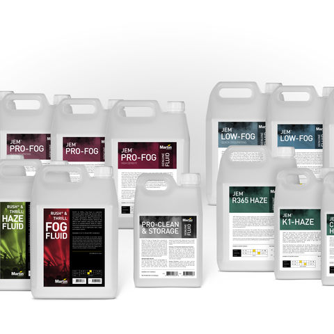 Martin by HARMAN Introduces Refreshed Line of Atmospheric Effects Fluids 