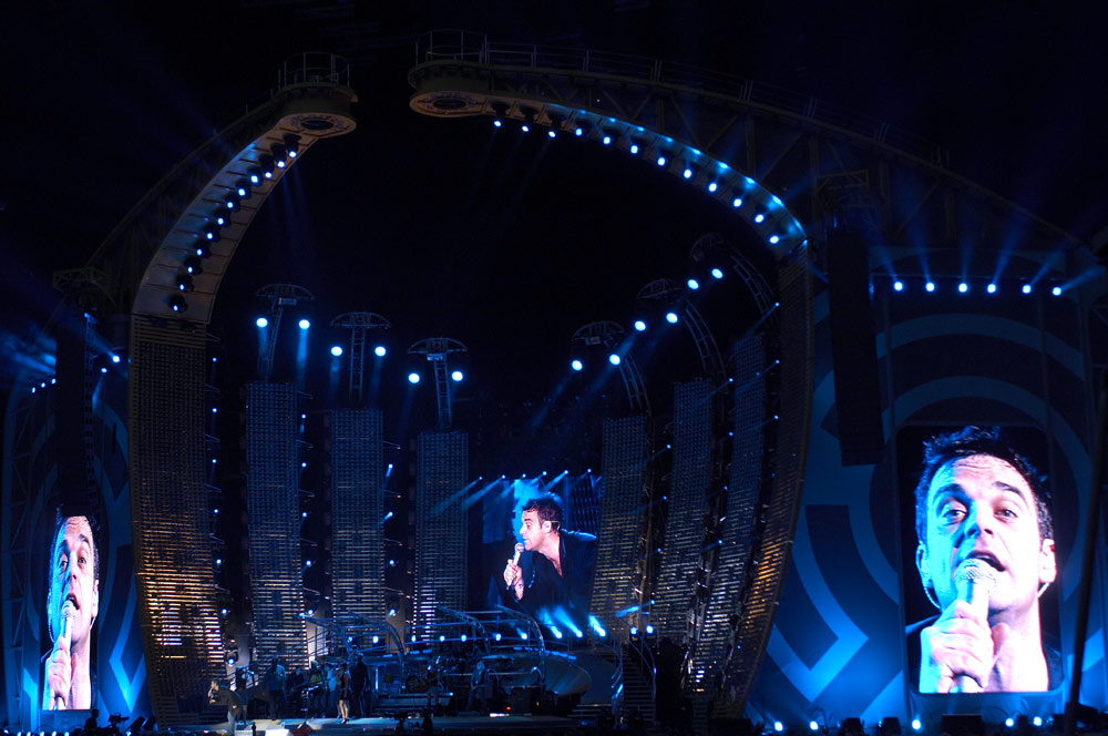 Martin Colors Robbie Williams World Tour 2006