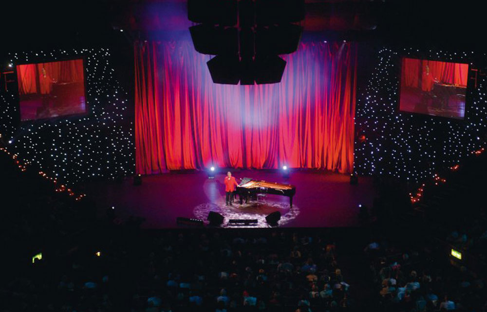 MAC 700s Profile Sedaka at the Royal Albert Hall