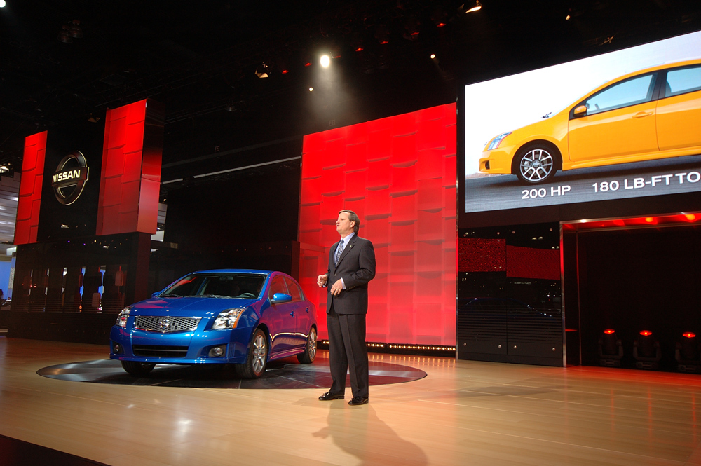 MAC TW1 Part of Large Martin Package for Nissan Booth at L.A. Auto Show
