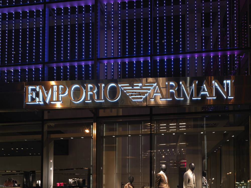 Armani 5th Avenue New York Usa Martin Lighting Armani 5th Avenue New York Usa Martin Lighting