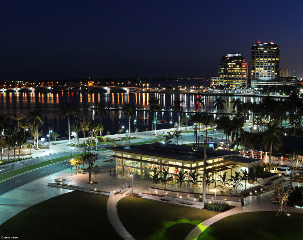 Martin Lighting Attraction at West Palm Beach’s Waterfront Commons