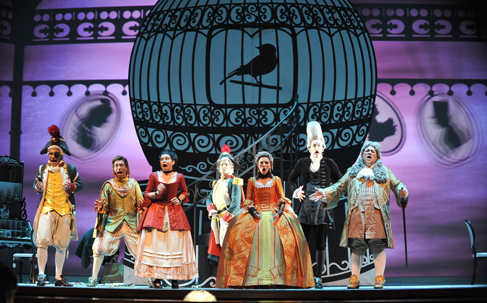 Maxedia™ Magic for Florida Grand Opera´s ”The Barber of Seville”