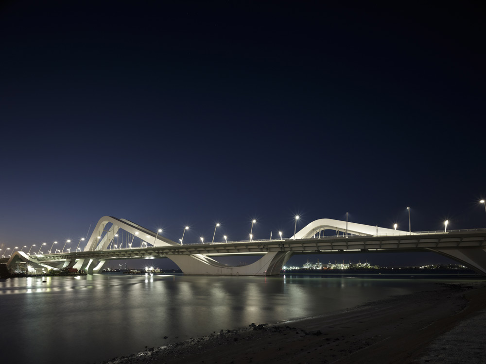 Martin Professional Lights Sheikh Zayed Bridge, Abu Dhabi