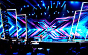 X Factor in U.S. Premiers with Martin MAC 2000 Wash XB™, LC Series™ LED Panels