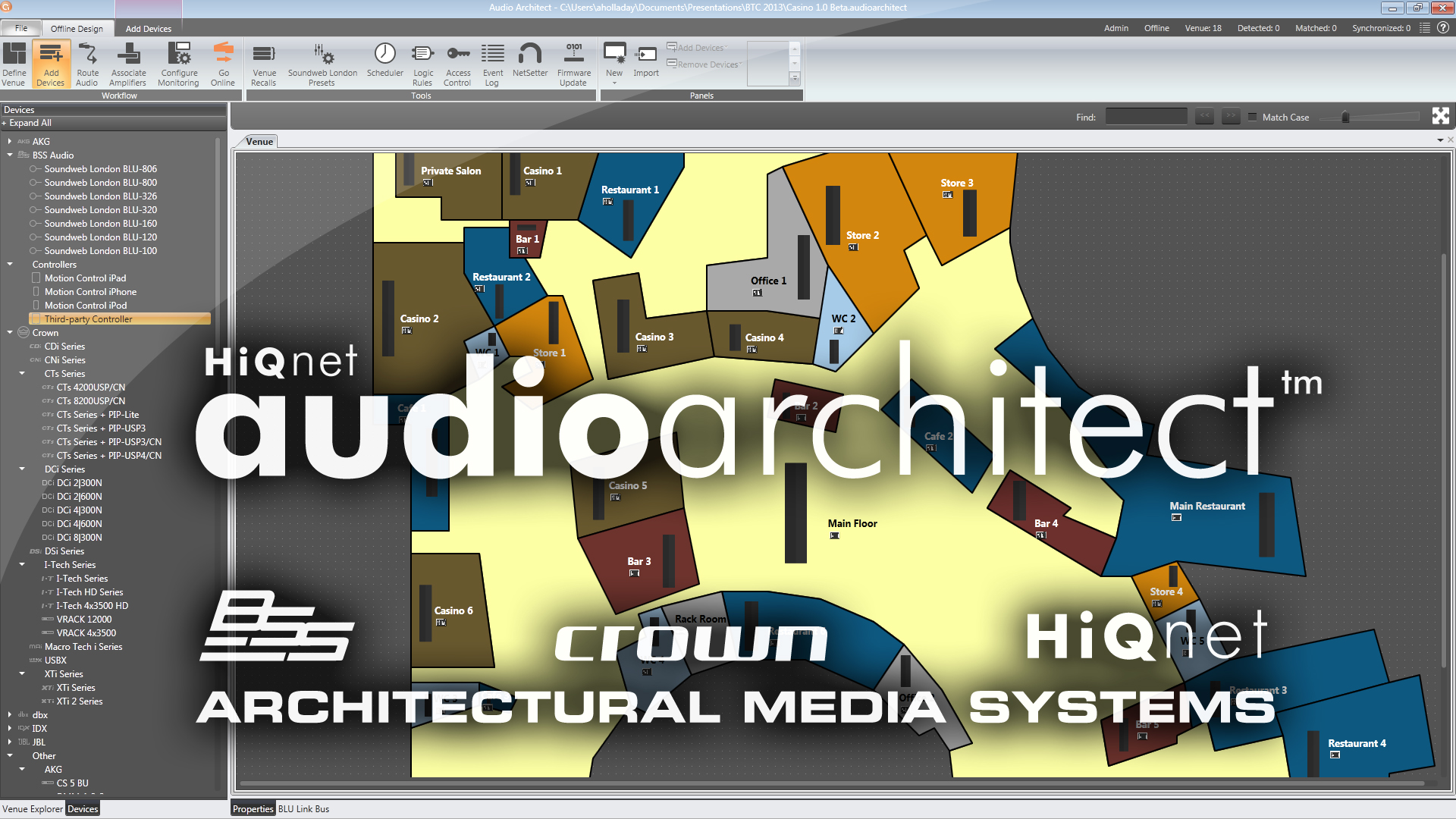 HARMAN Professional Ships HiQnet Audio Architect™ Version 1.0: Triggers Strong Reception From Integration Leaders