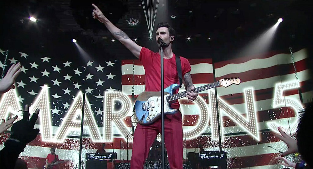 Viper Strikes on Maroon 5 “Overexposed” US Leg