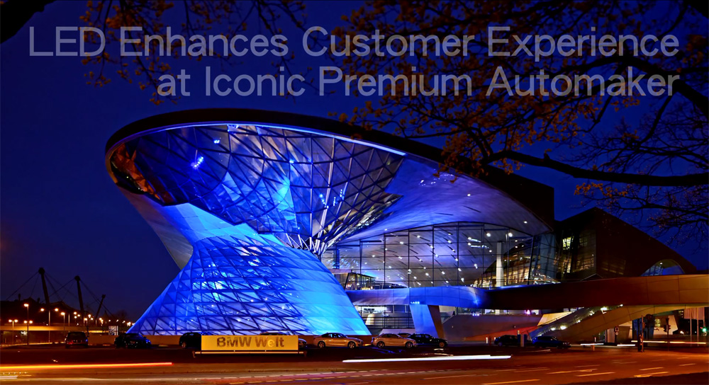 Martin LED Enhances Customer Experience at Iconic Premium Automaker