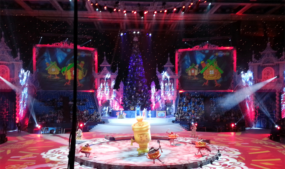 Euroshow deploys Martin to bring a fairy tale to life at Moscow’s Olympisky Arena