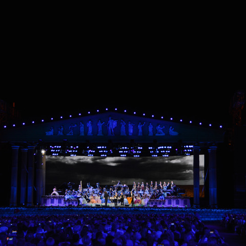 André Rieu And The Johann Strauss Orchestra Light Up Audiences, Stage With Martin Lighting