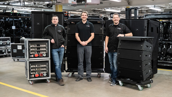 Clearwing Productions Boosts Audio Production Inventory with Multi-Million-Dollar Purchase of JBL VTX A-Series Line Arrays