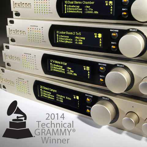 HARMAN WINS 2014 TECHNICAL GRAMMY® AWARD FOR LEXICON AUDIO BRAND