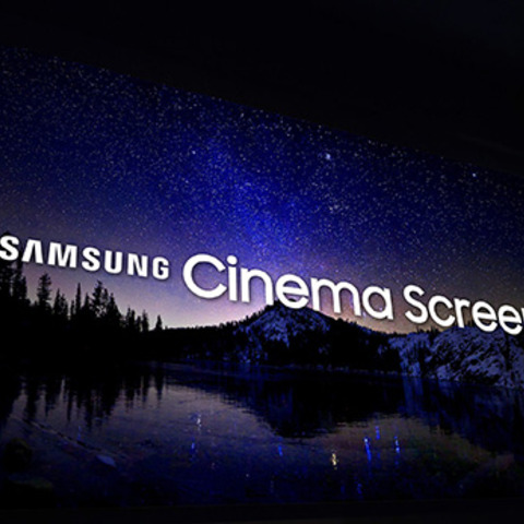 Samsung Debuts World’s First Cinema LED Display