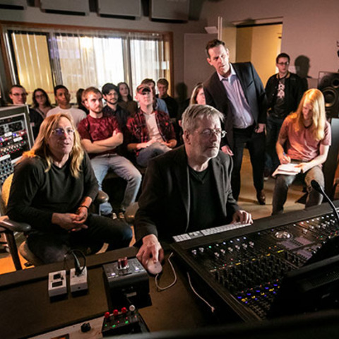 Ball State University Hosts Master Class Music Production Workshop Using JBL by HARMAN 7 Series Monitors