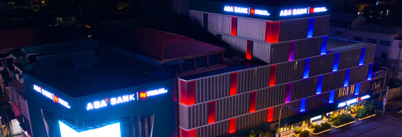 World-Class Lighting Solutions from Martin Professional Transform ABA Bank, Illuminating the Skyline of Phnom Penh