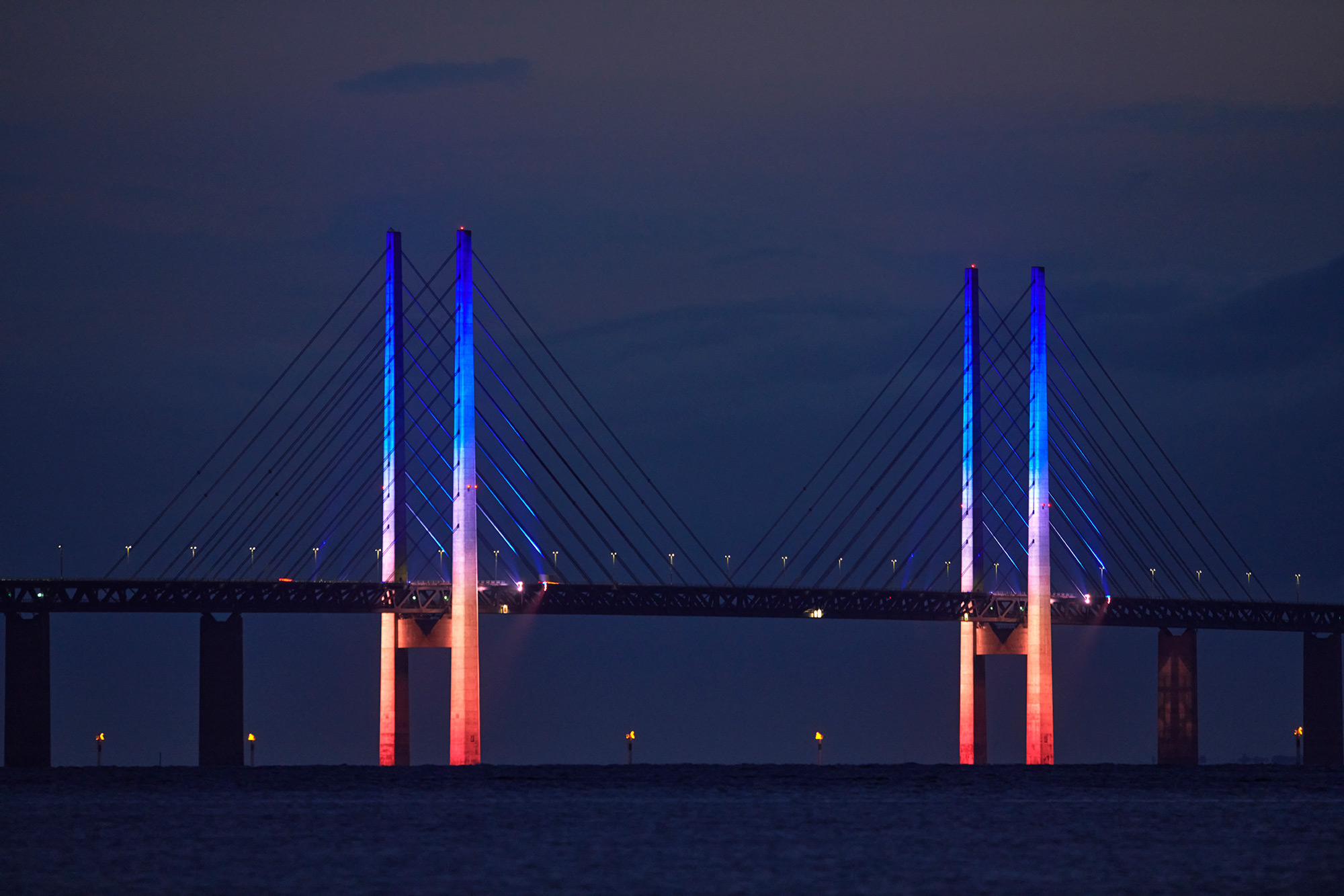 Øresund Bridge Lights the Way for Travelers Between Sweden and Denmark With Martin Lighting Solutions