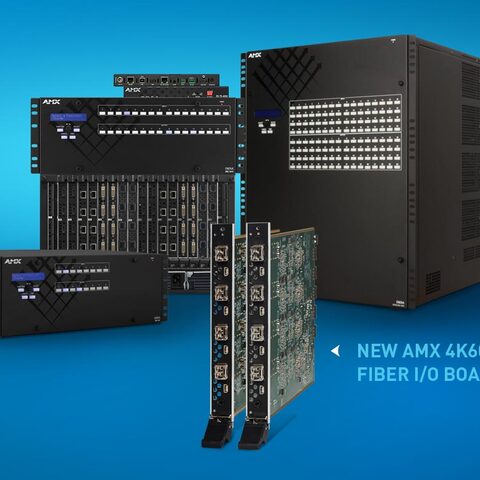AMX by HARMAN Announces New 4K60 4:4:4 Fiber Boards and Endpoints for Enova DGX 100 Series Enclosures 