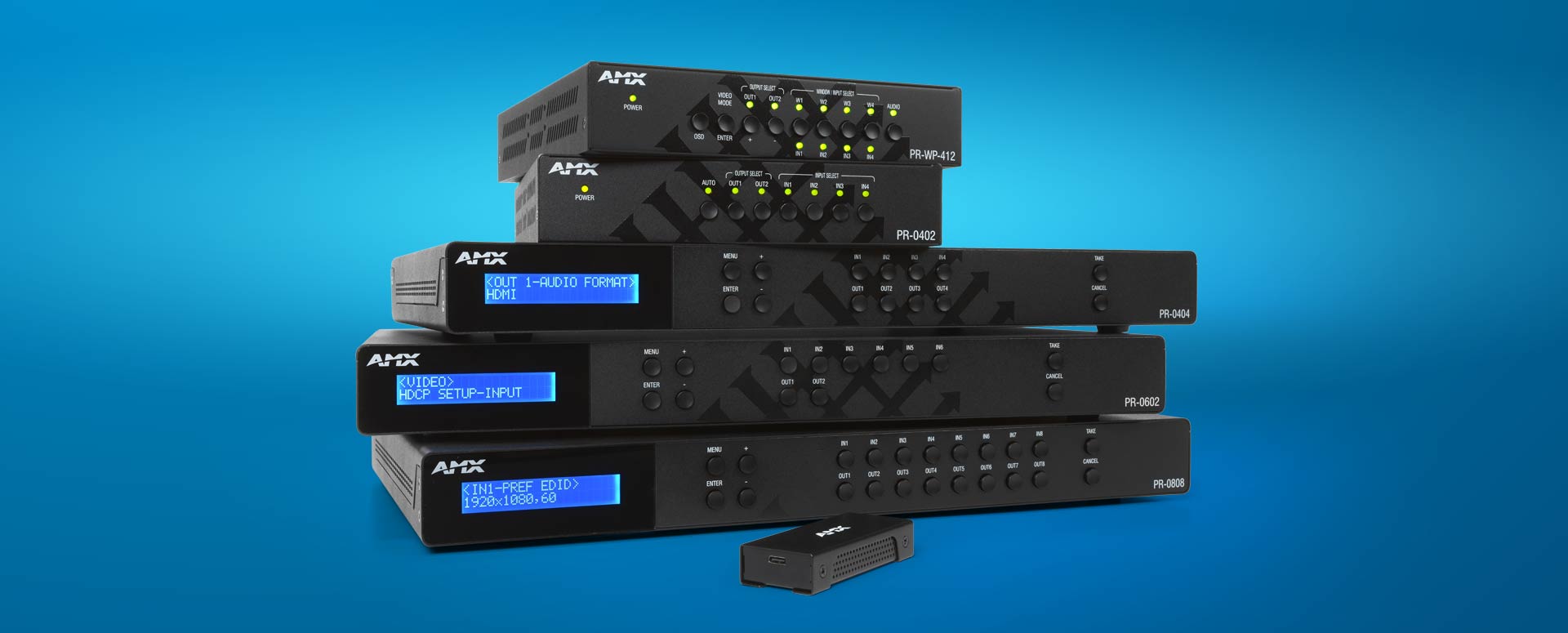 AMX by HARMAN Debuts Powerful, Affordable Family of 4K60 4:4:4 Matrix Switching, Window Processing, and HDMI-TO-USB Capture Products 