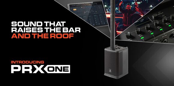 JBL Professional Introduces the PRX ONE All-in-One Portable PA System and Pro Connect Control App