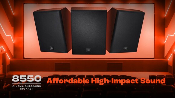 JBL Professional Introduces the 8550 Cinema  Surround Speaker for China Market