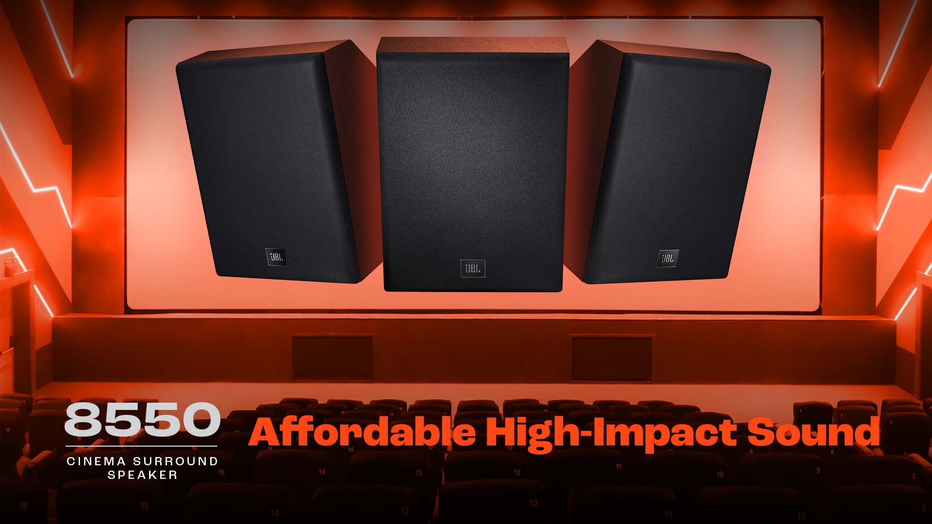 Introduces the 8550 JBL Professional Loudspeakers