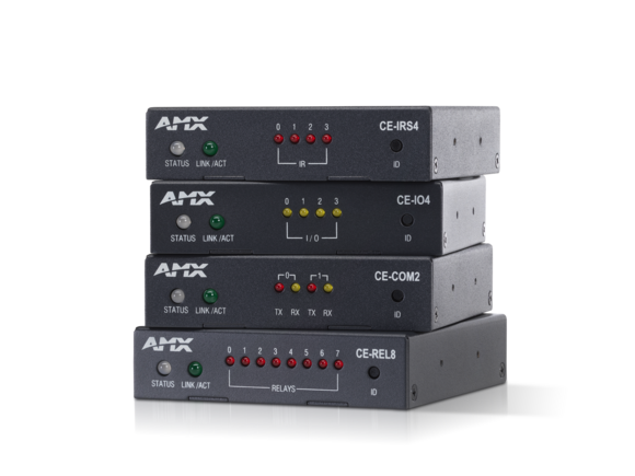 AMX Debuts New Line of CE Series Universal Control Extenders Expanding Control to Third-Party Devices