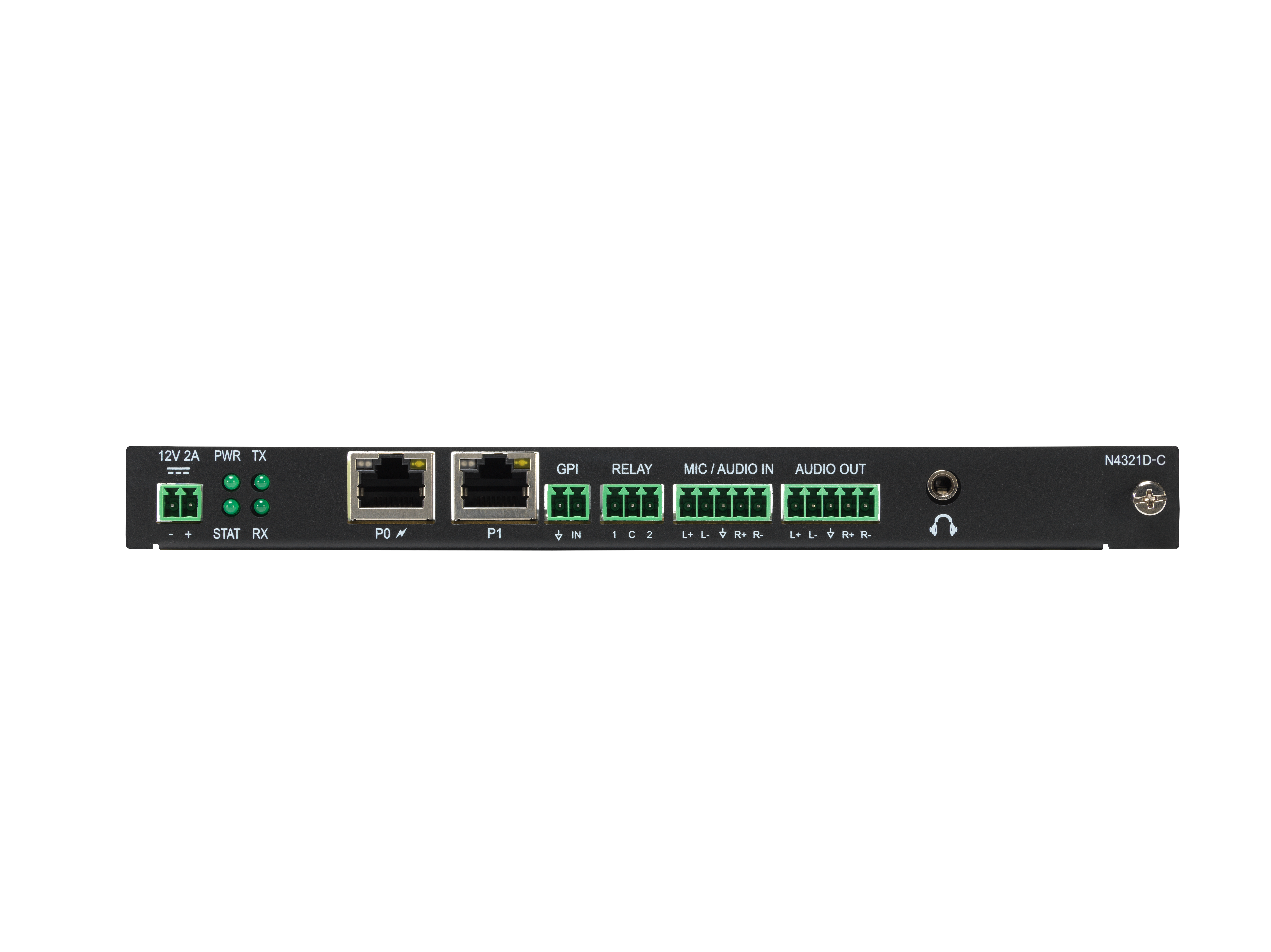 AMX Introduces SVSI N4321D Audio Transceivers with Dante and AES67
