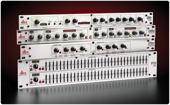 dbx® Introduces new S Series Graphic Equalizers, Compressors and Crossovers