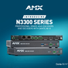 AMX Introduces SVSI N3300 Series 4K60  H.26x/Dante AV-H Encoders and Decoders