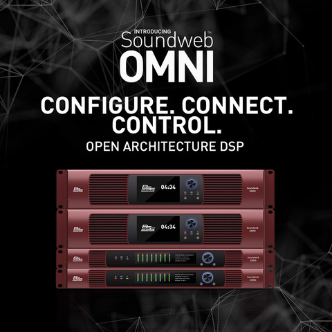 BSS Audio Introduces Soundweb OMNI  Open Architecture Digital Signal Processors,  I/O Expansion Devices and AVX Software