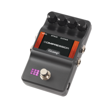 Compressor with iStomp label