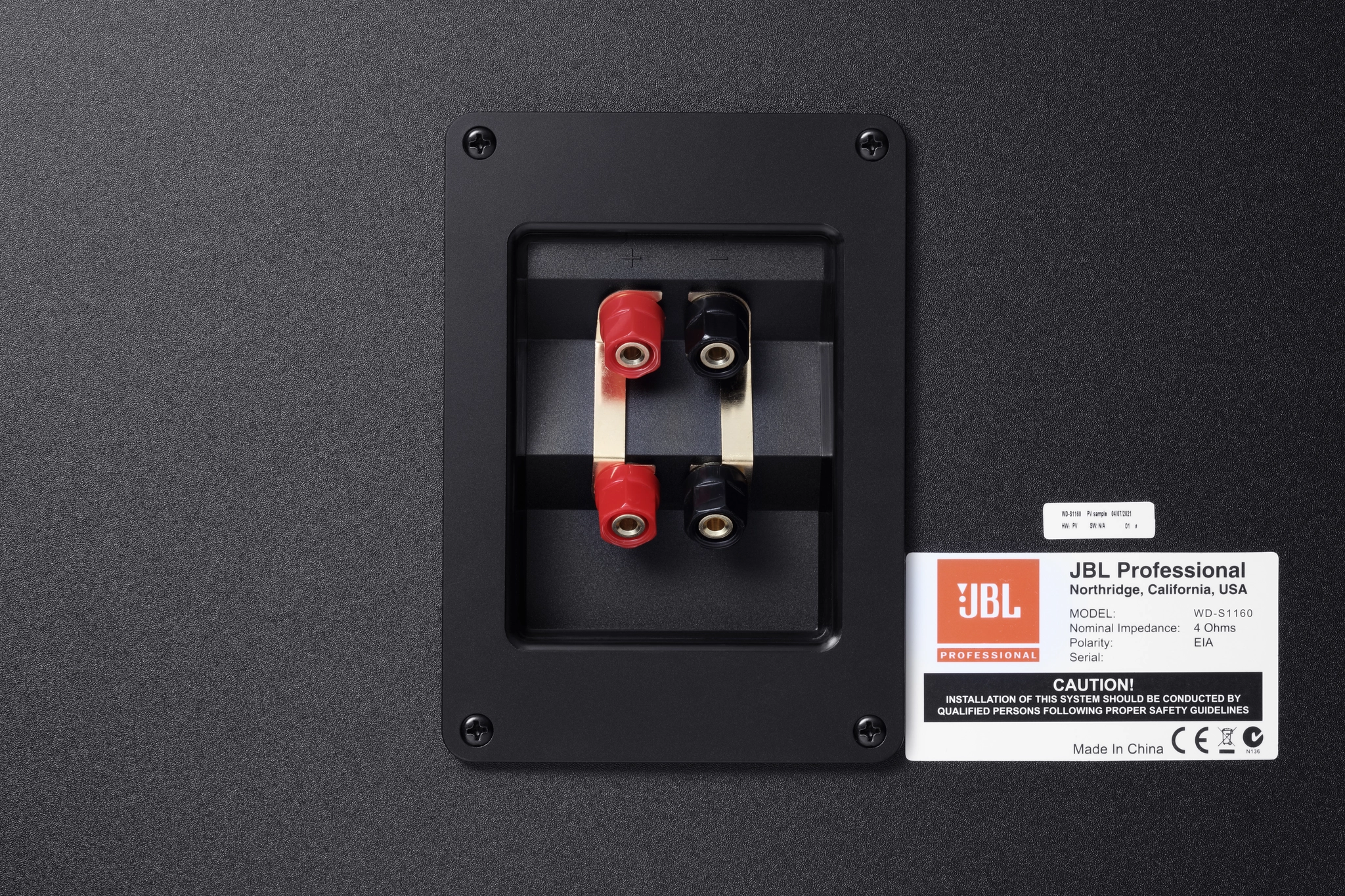 WD-S1160 | JBL Professional | 中文(Chinese)