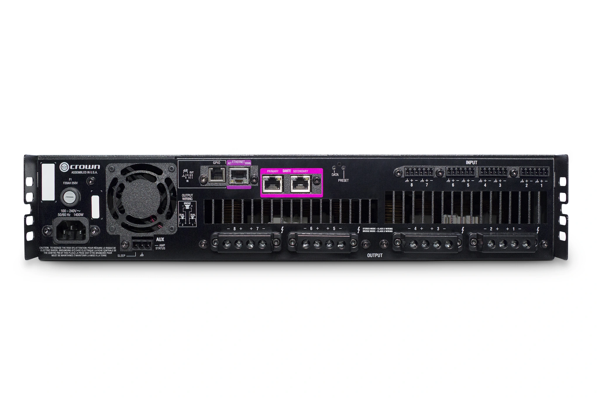 Amazon.com: Crown DriveCore Install 8|300 Amplifier - 2400 W