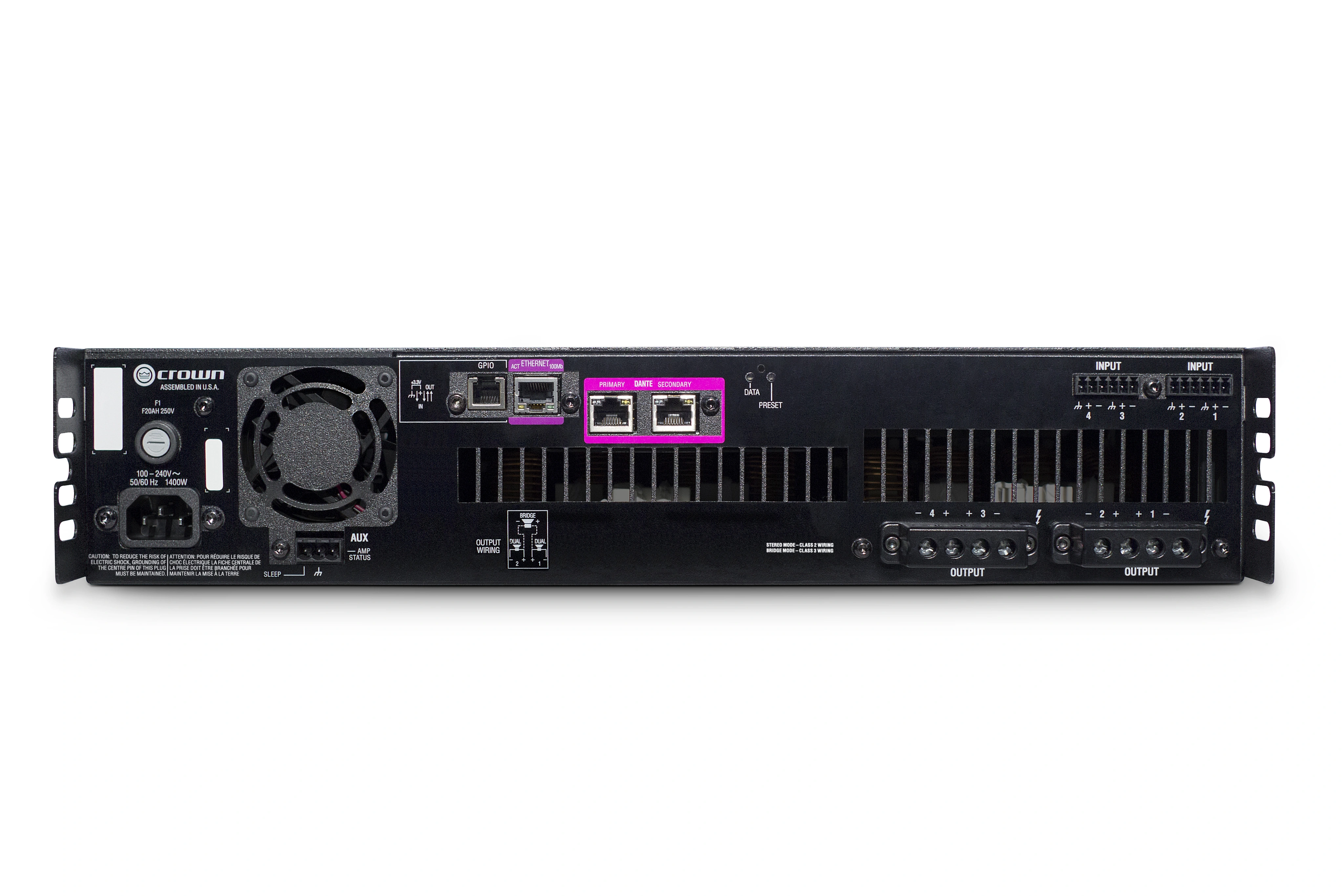 DCi 4|600DA | Crown Audio - Professional Power Amplifiers
